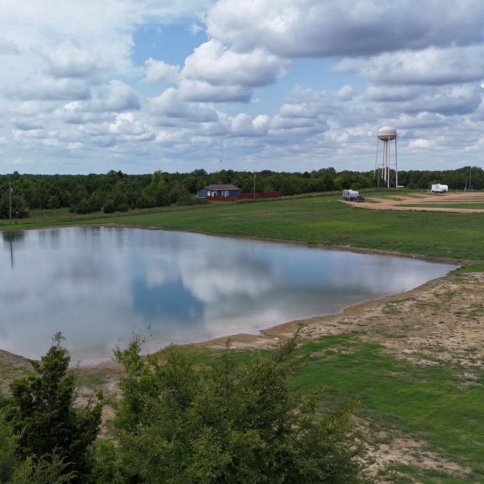 Aerial of Pond